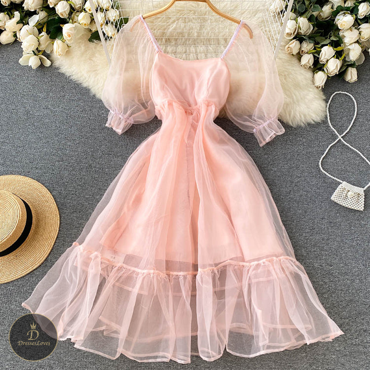 #5362 MESH DRESS