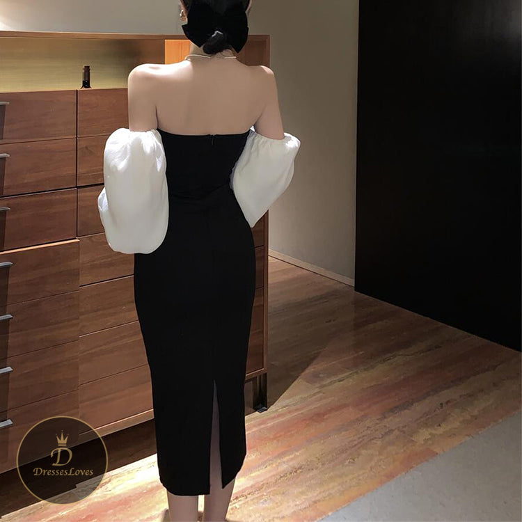 #5388 BANDEAU PARTY DRESS