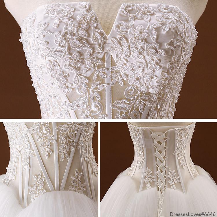 #6646 WEDDING DRESS