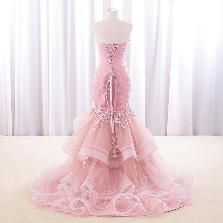 #7181 BANDEAU EVENING DRESSES