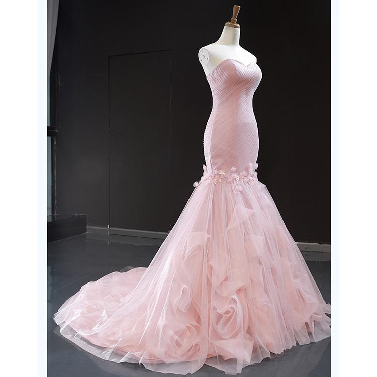 #7183 BANDEAU EVENING DRESSES