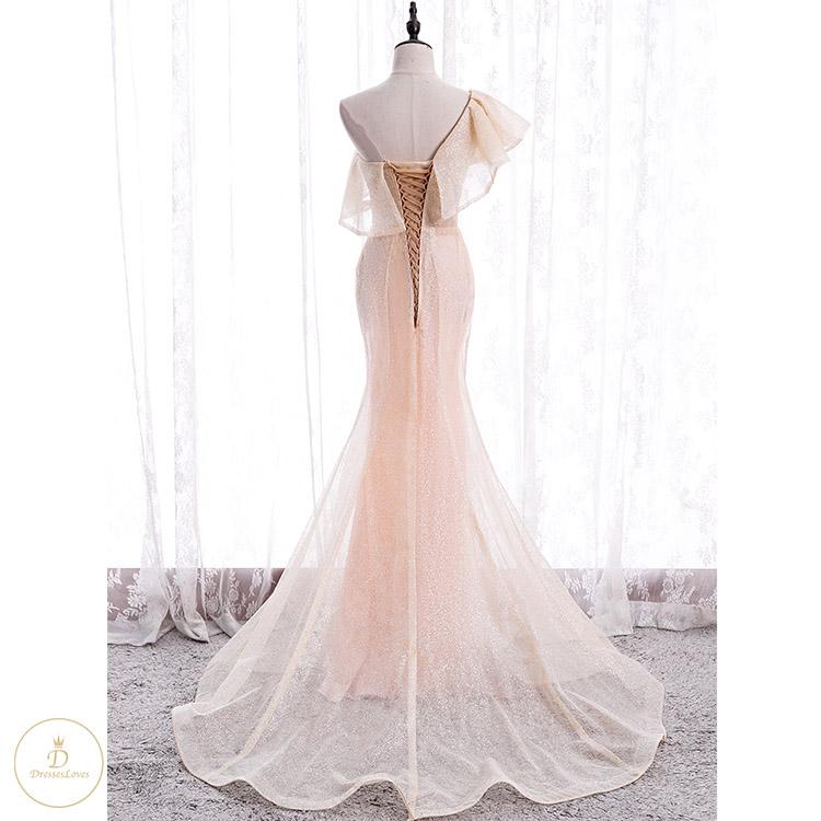 #7191 ONE SHOULDER EVENING DRESSES