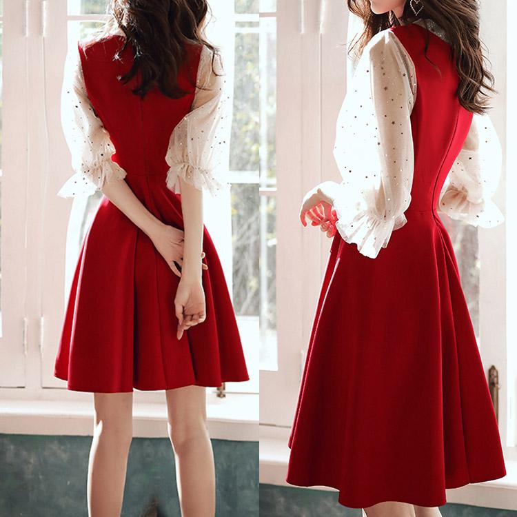 #7201 PATCHWORK DRESS