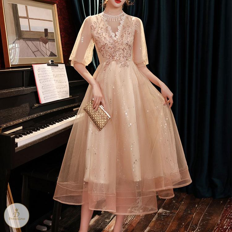 #7243 EMBROIDERY DRESS