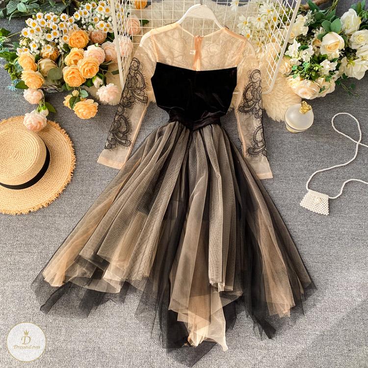 #7322 STICKEREI UNREGELMÄSSIGES KLEID