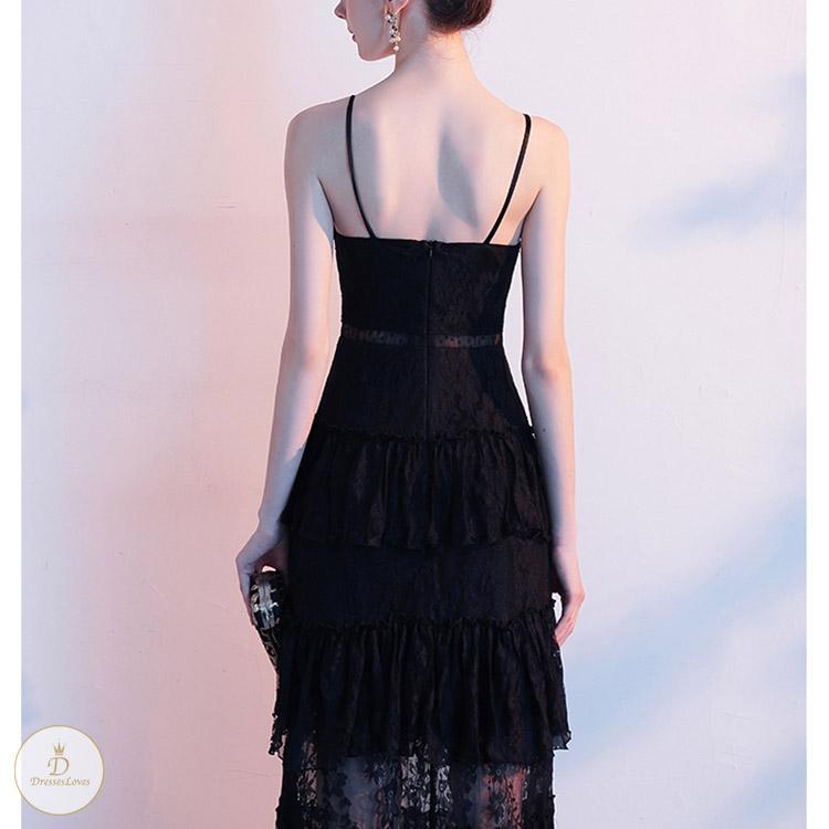 #7402 Trägerkleid aus Spitze