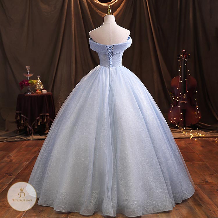 #7650 SEQUIN EMBROIDERY PROM DRESS