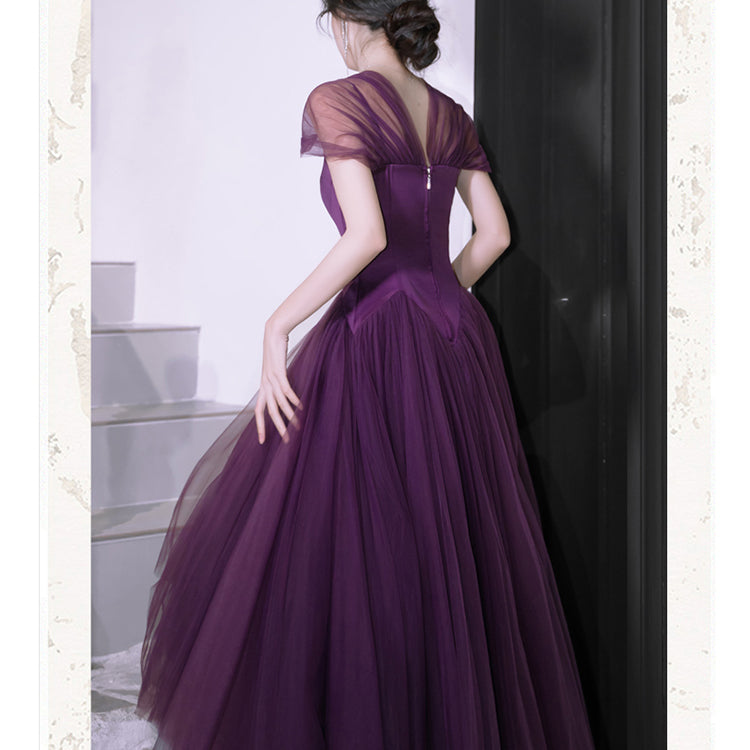 #7736 BAT SLEEVES PARTY DRESS