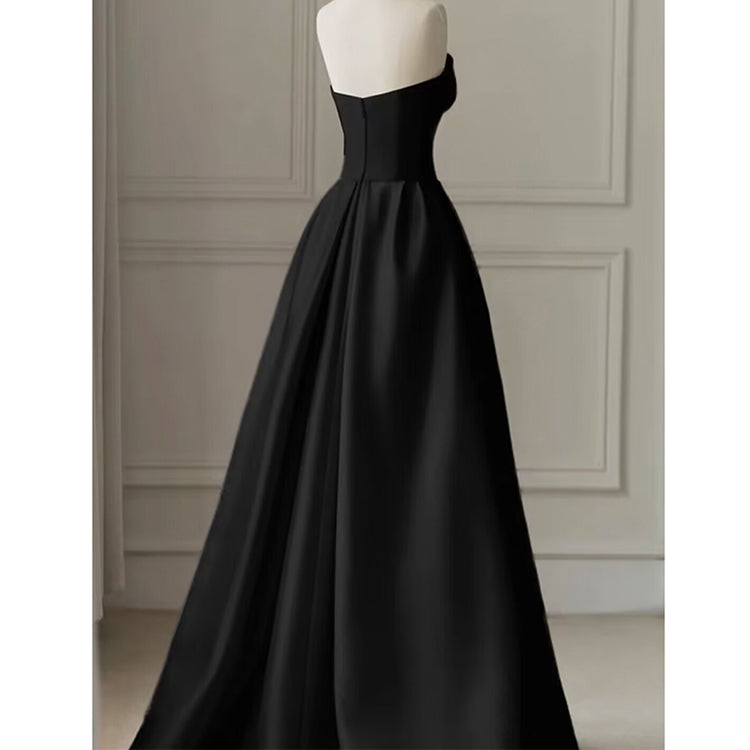#7743 BANDEAU EVENING DRESS