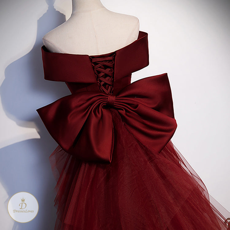 #7750 ONE SHOULDER EVENING DRESS