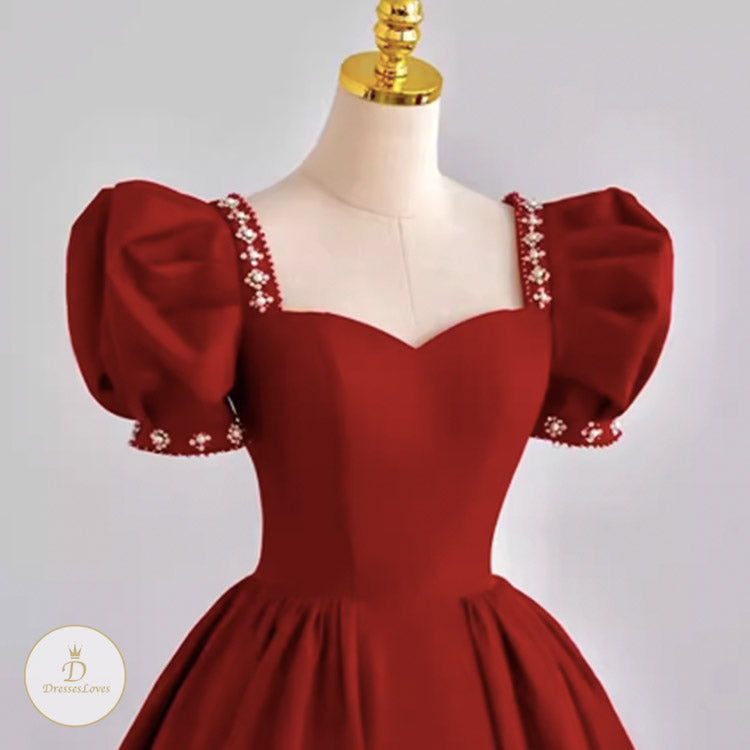 #7789 WITH BEADS EVENING DRESS