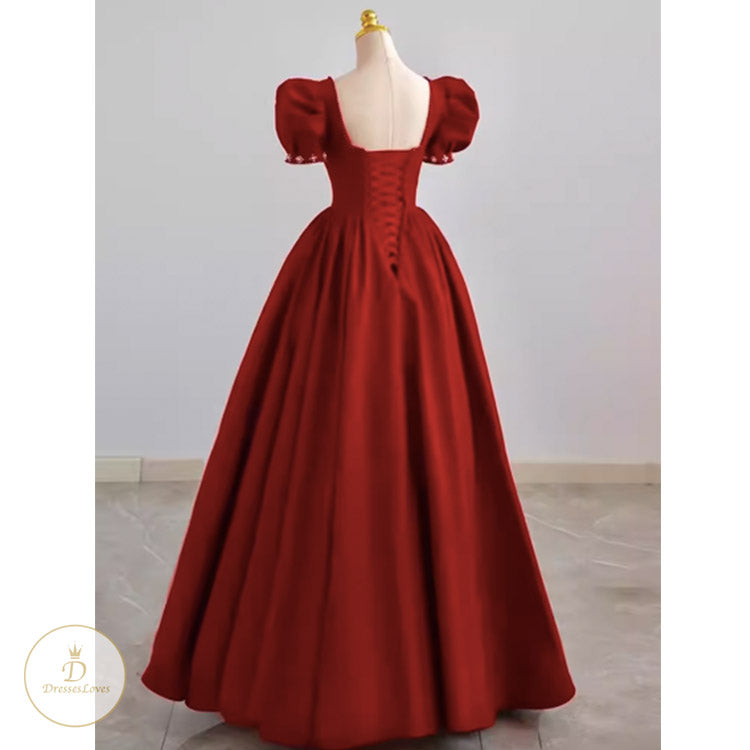 #7789 WITH BEADS EVENING DRESS