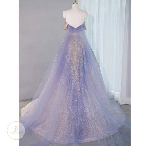 #7825 ONE SHOULDER EVENING DRES