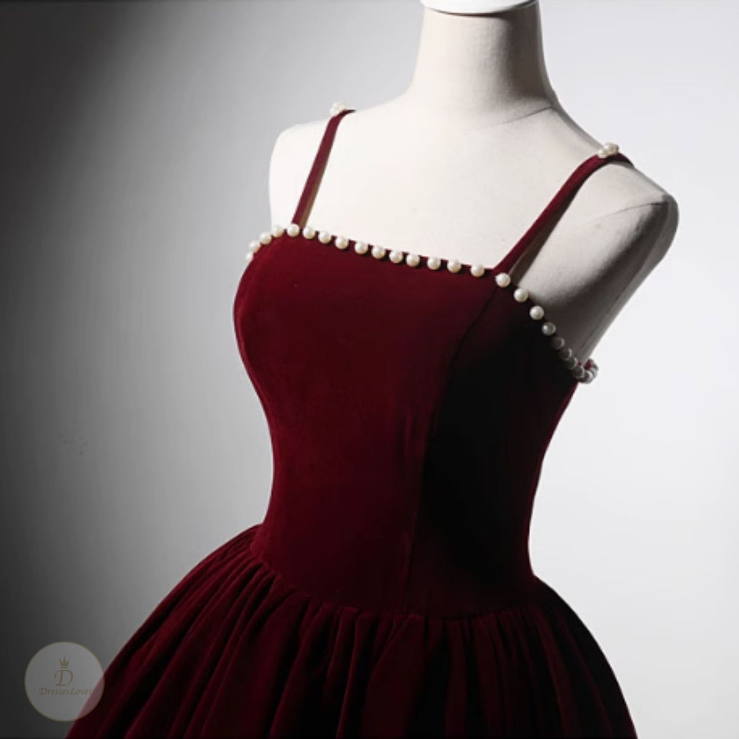 #7887 BEADED STRAPLESS EVENING DRESS