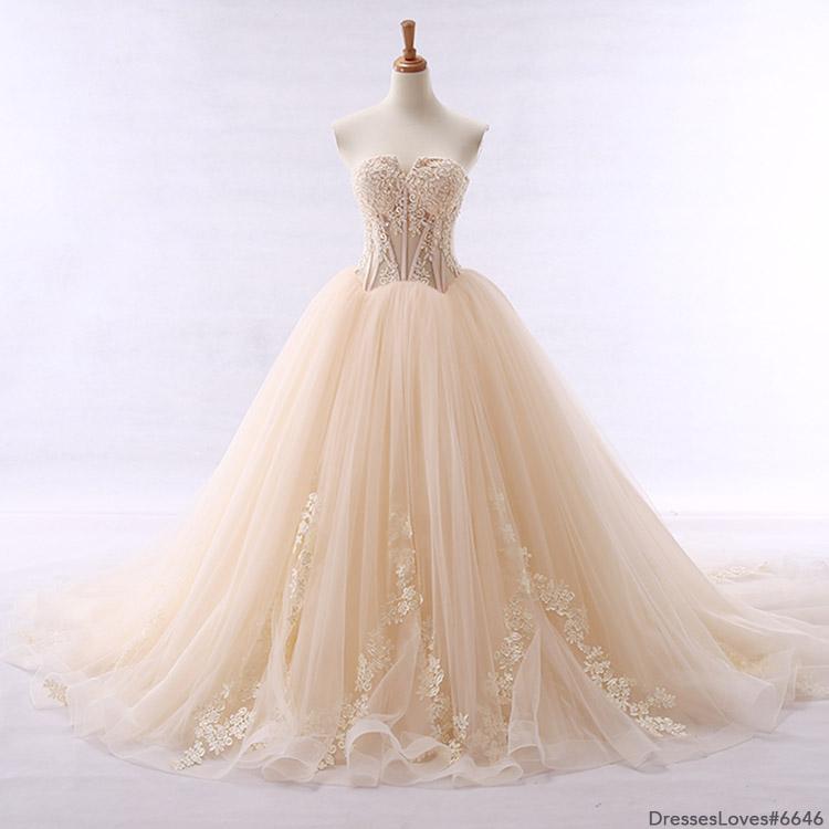 #6646 WEDDING DRESS