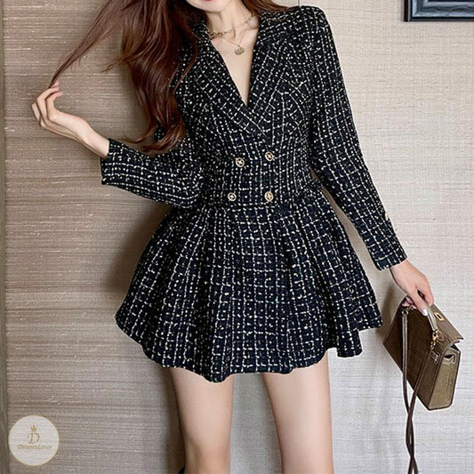 #7249 SUIT DRESS