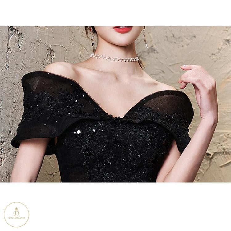 #7290 OFF SHOULDER EVENING DRESSES