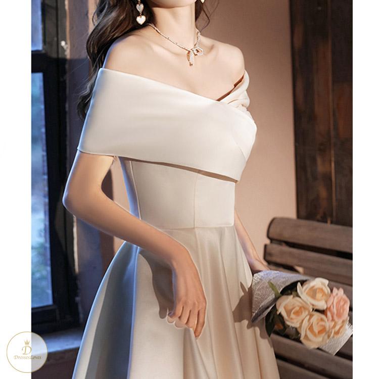 #7395 ONE SHOULDER EVENING DRESS