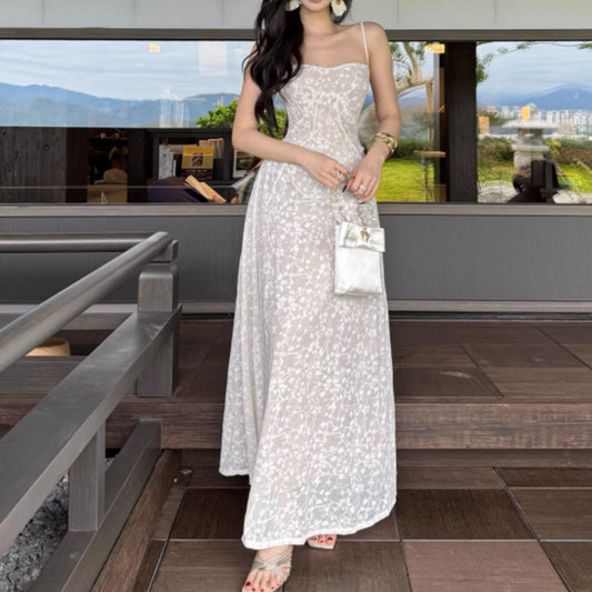 #7921 RELIEF TEXTURED STRAPLESS DRESS