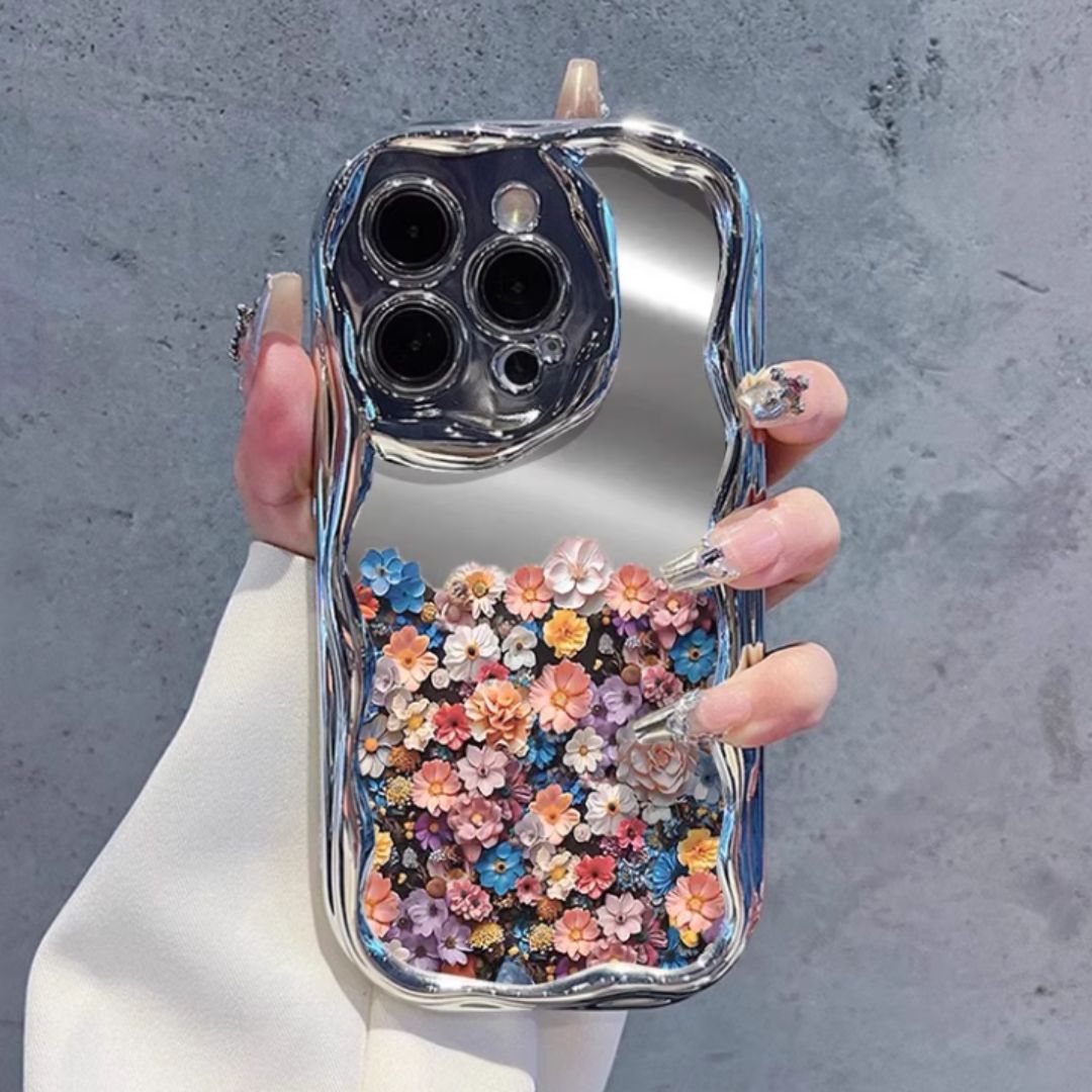 #7924 OIL PAINTING FLOWER PHONE CASE