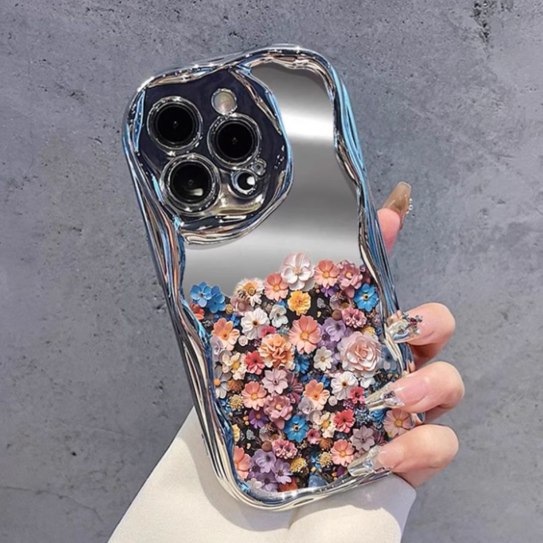 #7924 OIL PAINTING FLOWER PHONE CASE