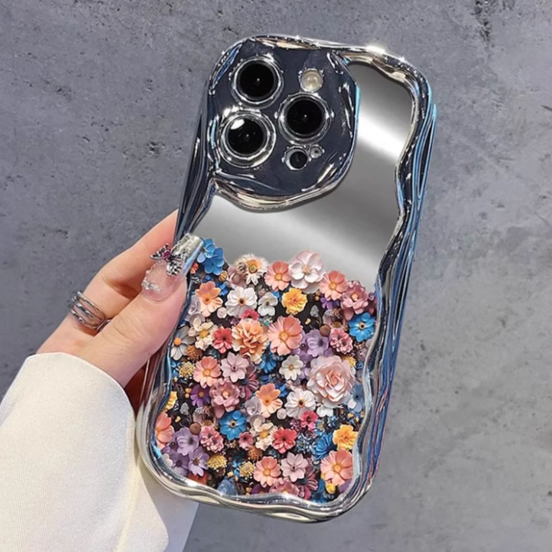 #7924 OIL PAINTING FLOWER PHONE CASE