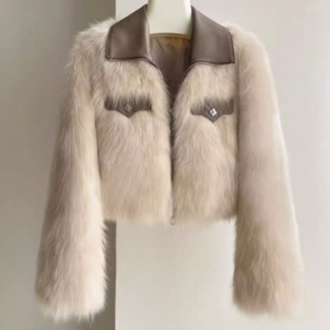 #7955  AUTUMN AND WINTER FUR JACKET
