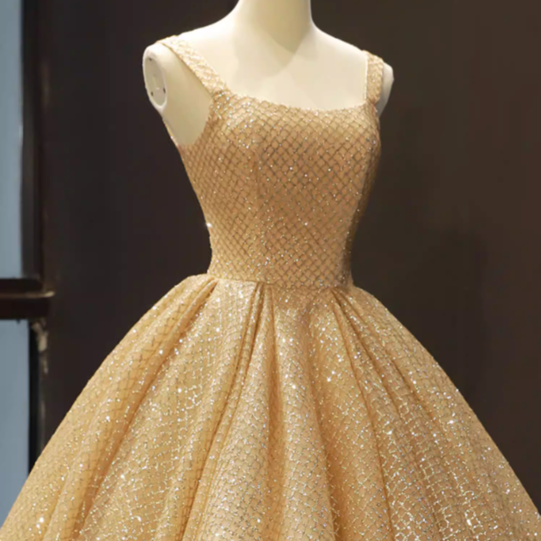 DOUBLE-SHOULDER HOSTESS PERFORMER DRESS #7979