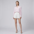 Oversized Pink Collared Shirt