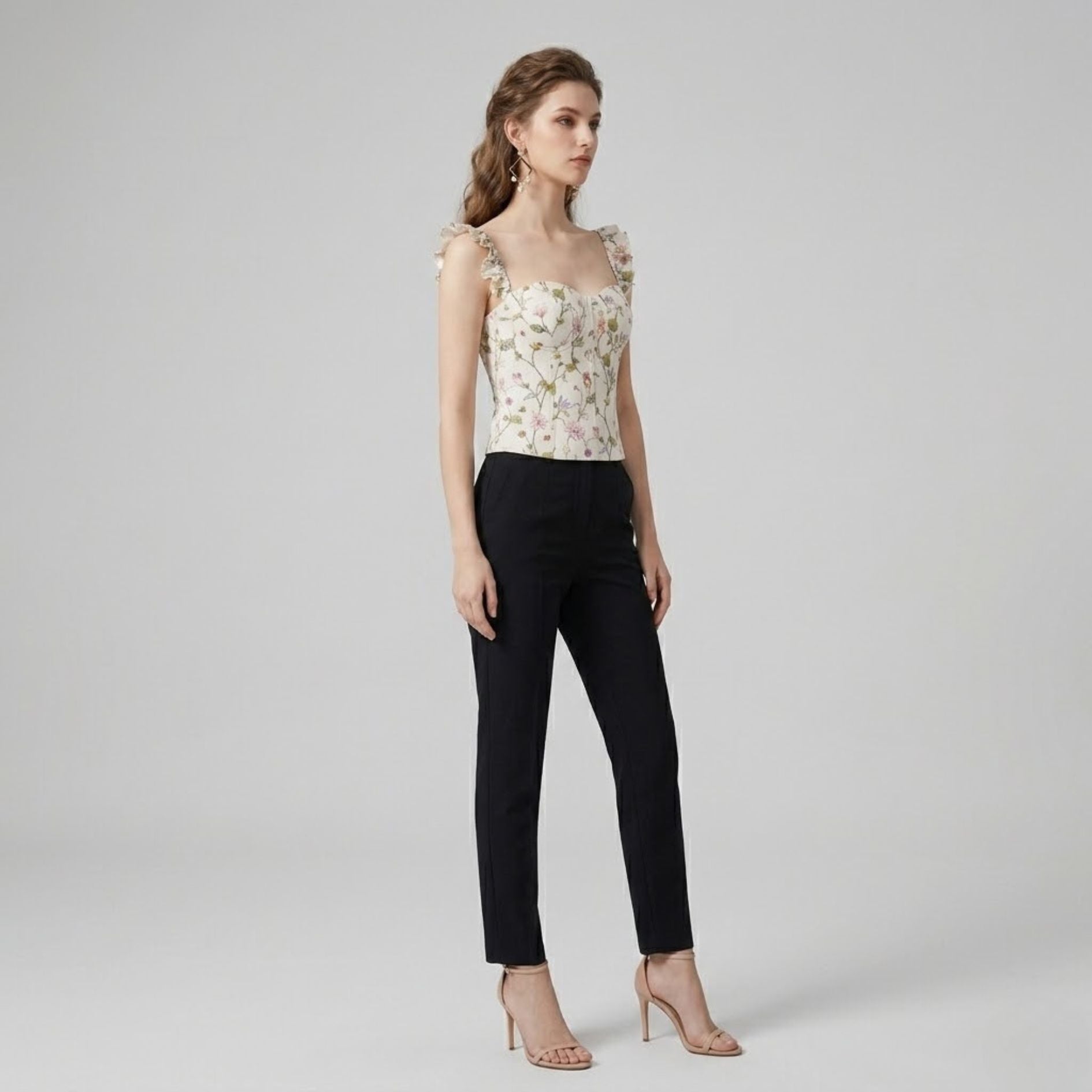 Floral Print Cami Top