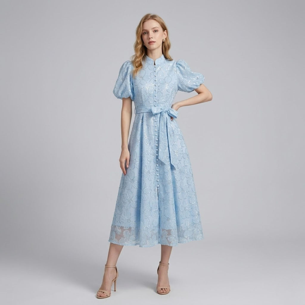 Sequin Lace Dress
