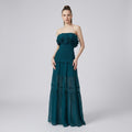 Ruffle Bandeau Dress