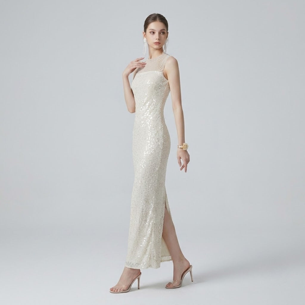 Sequin Evening Dress
