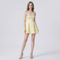 Heavy-Craft Crystal Embellished Cami Dress