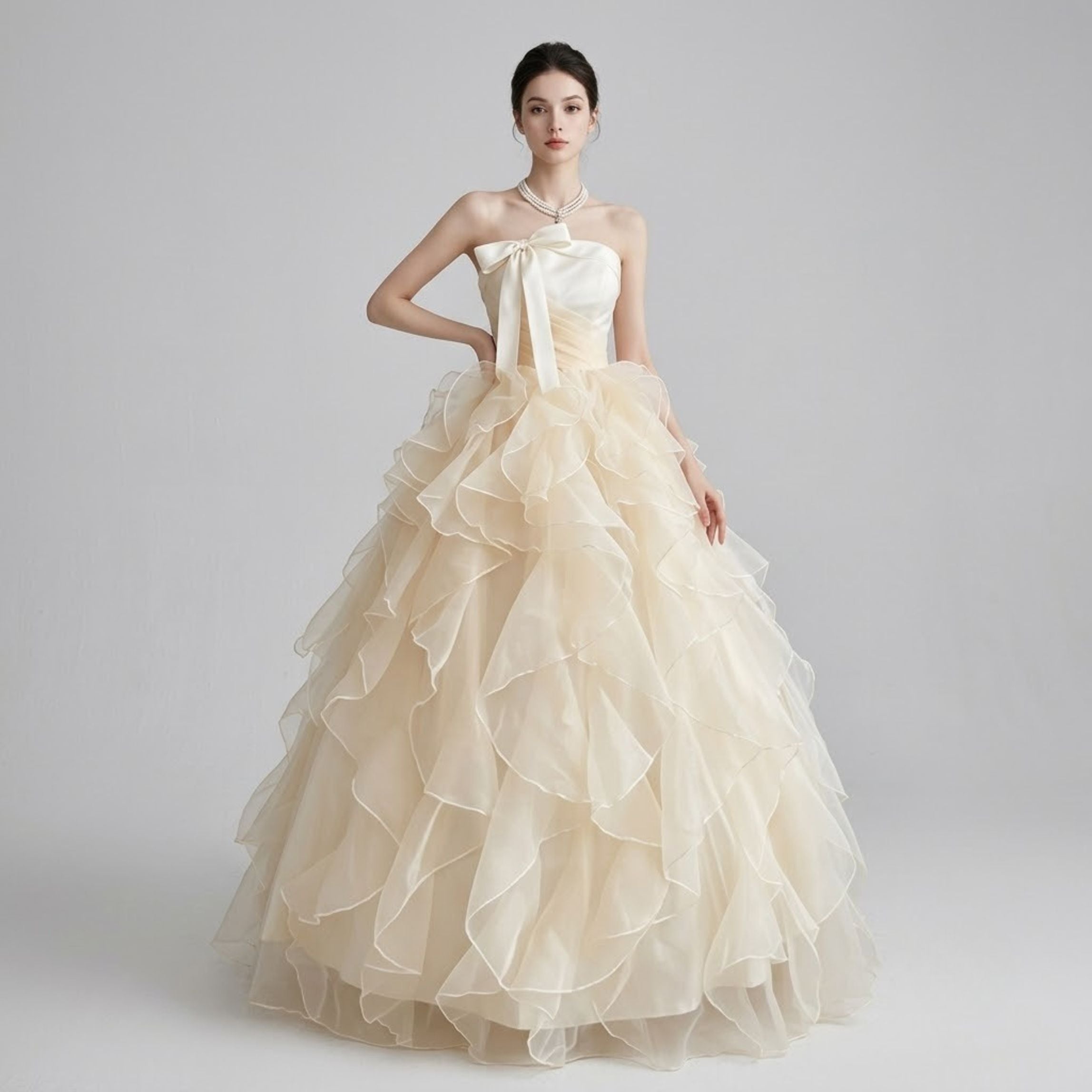 Stunning High-End Formal Gala Evening Dress