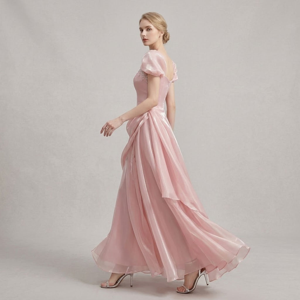 Luxurious Off-Shoulder High-End Formal Gala Dress