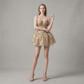 Glittering Sequin High-End Princess Dress