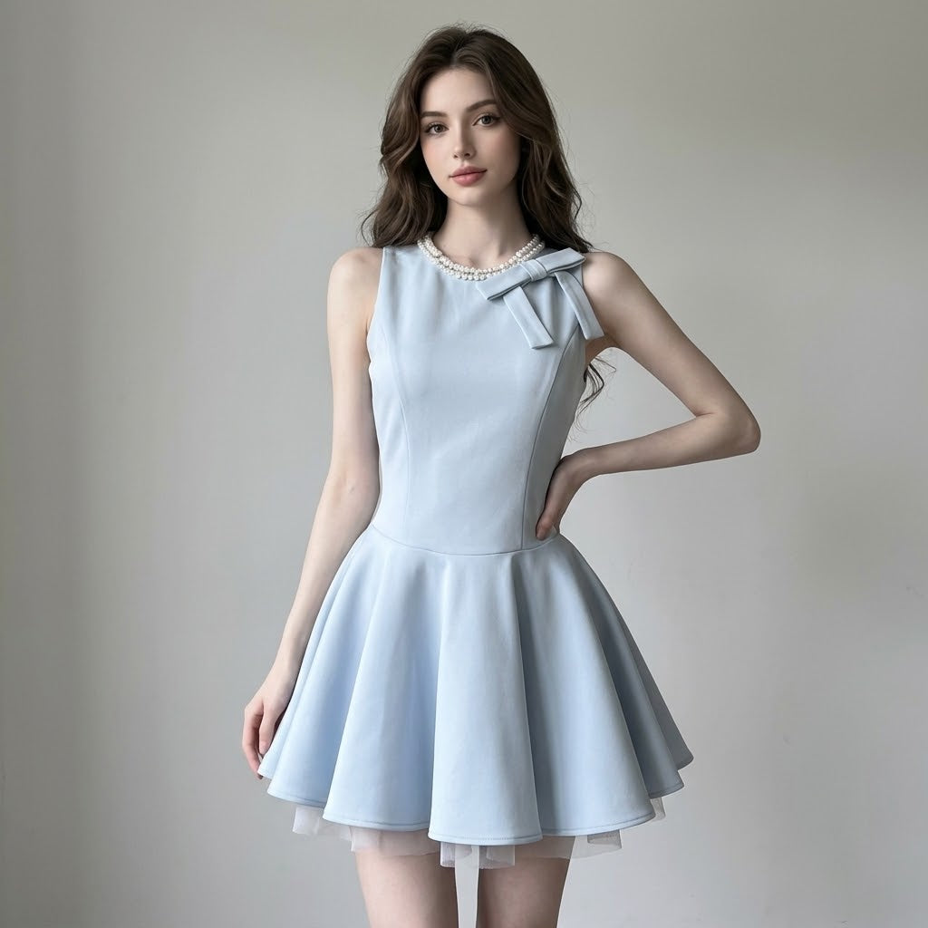 Bow Sheath Dress