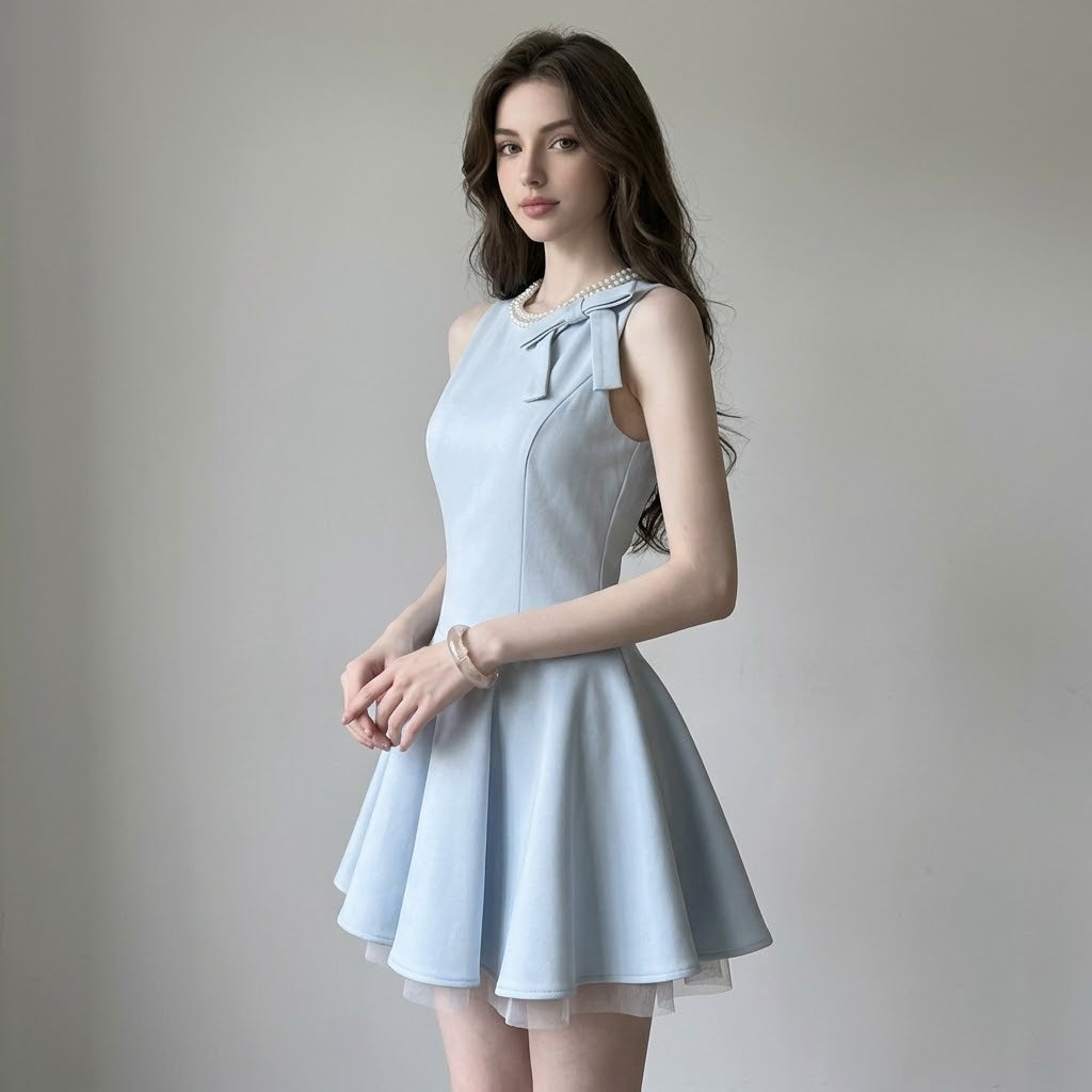Bow Sheath Dress