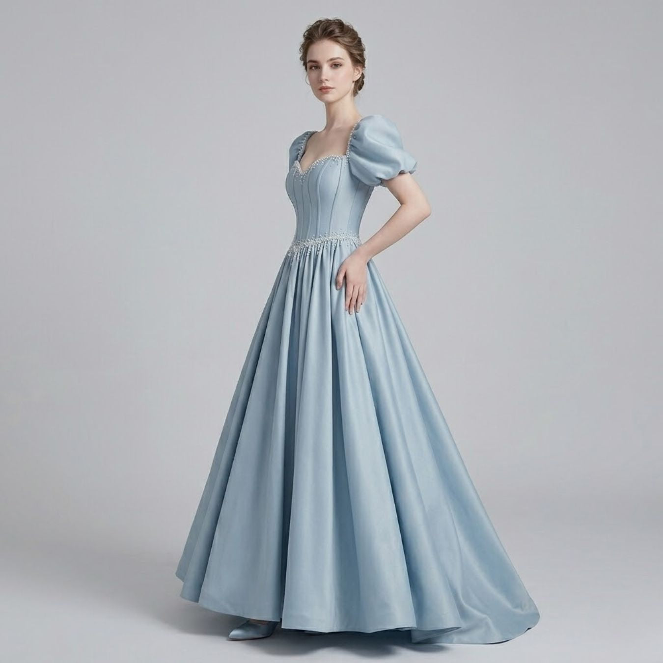 #40120 RETRO EVENING PROM DRESS