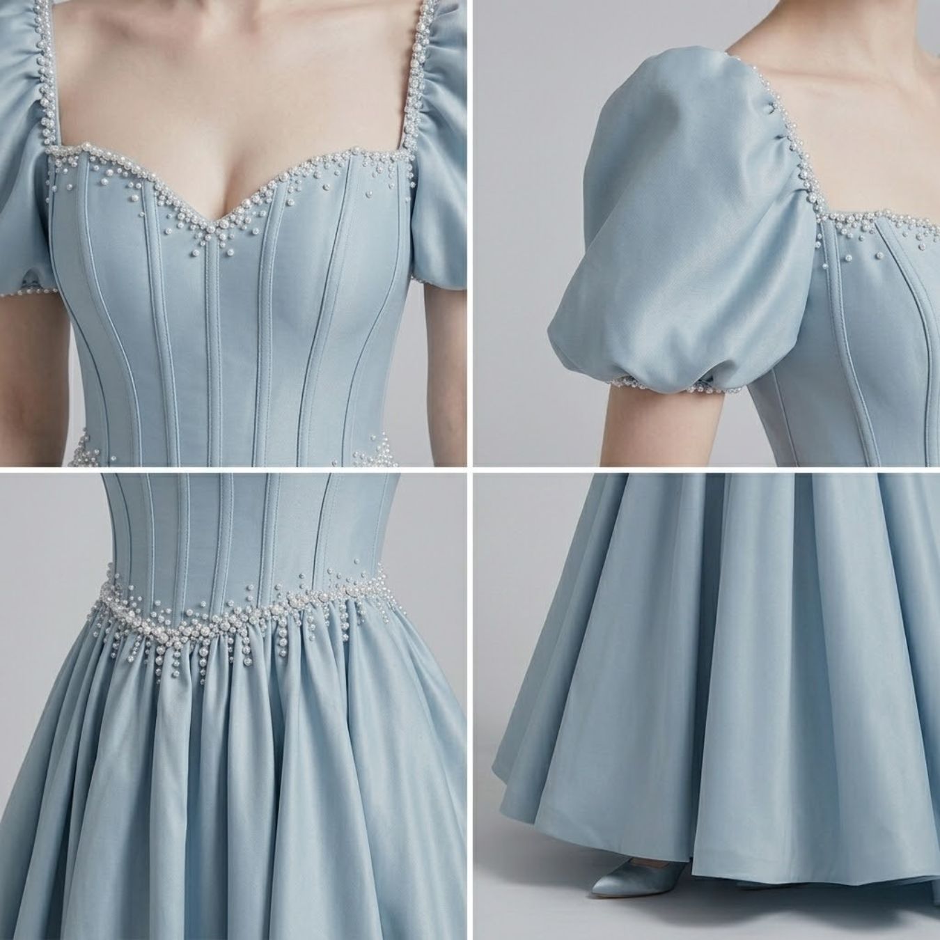 #40120 RETRO EVENING PROM DRESS