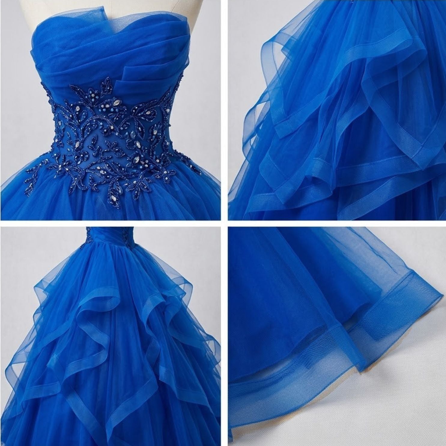 #5178 Off Shoulder Prom Dress