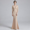 #5338 Suspender Mesh Satin Dress