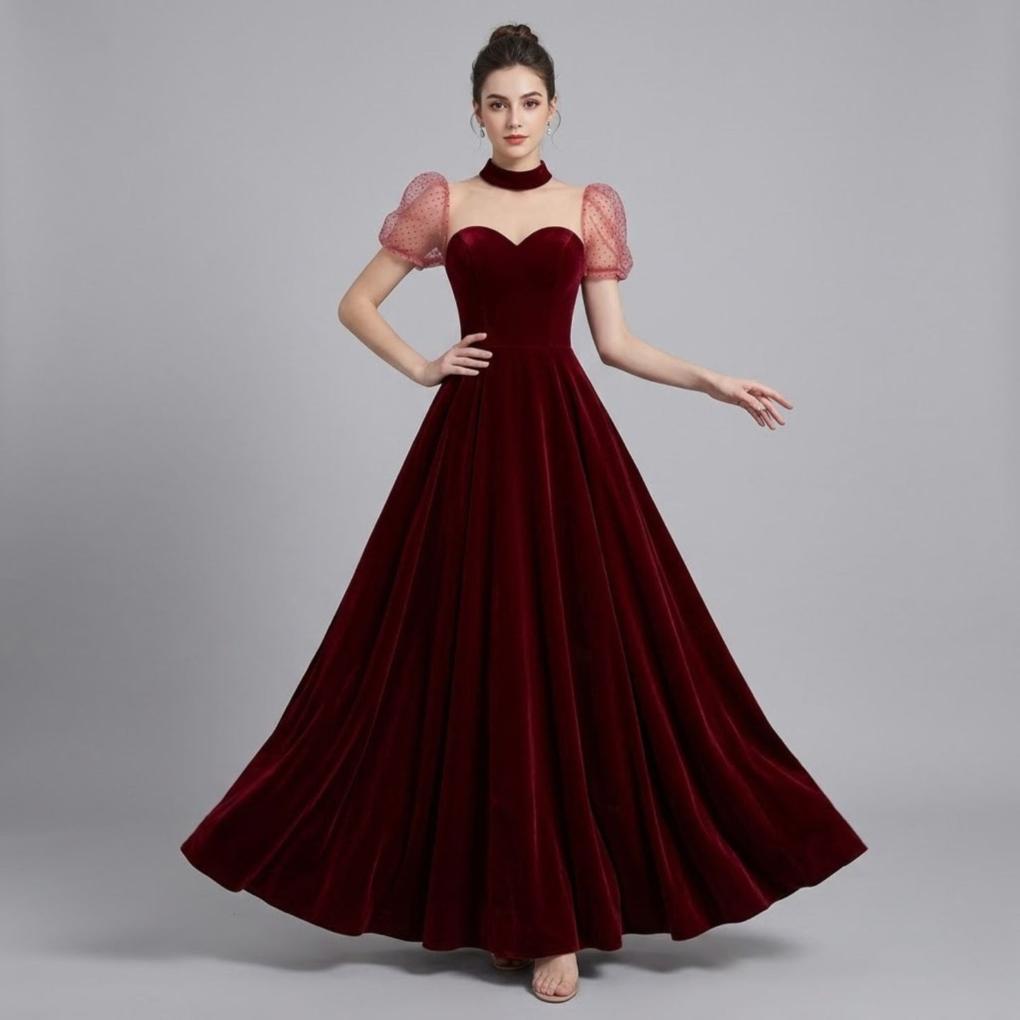 #7286 EVENING DRESS