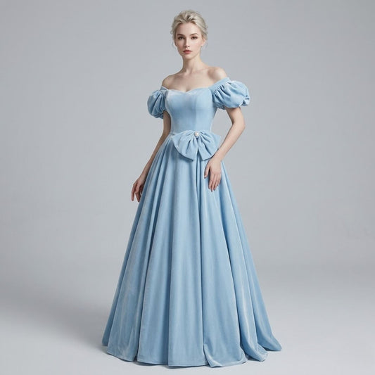 #7514 RETRO EVENING DRESS