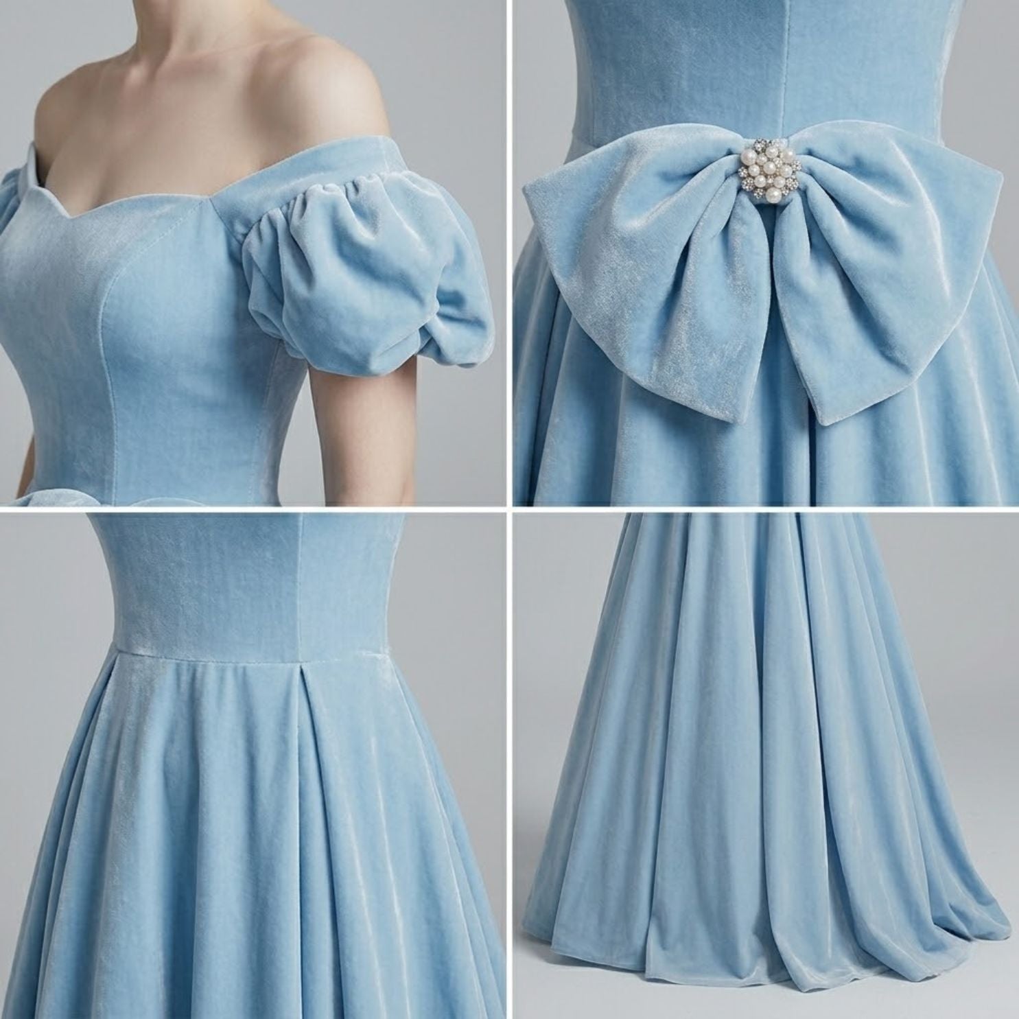 #7514 RETRO EVENING DRESS