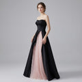 #7743 BANDEAU EVENING DRESS