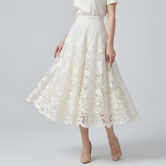 #7828 LACE SKIRT