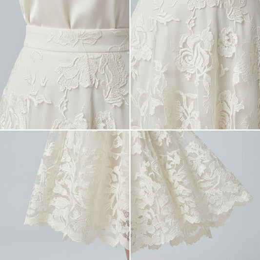 #7828 LACE SKIRT