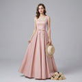 Heavy‑Embellished Square‑Neck Diamond‑Trim Dress